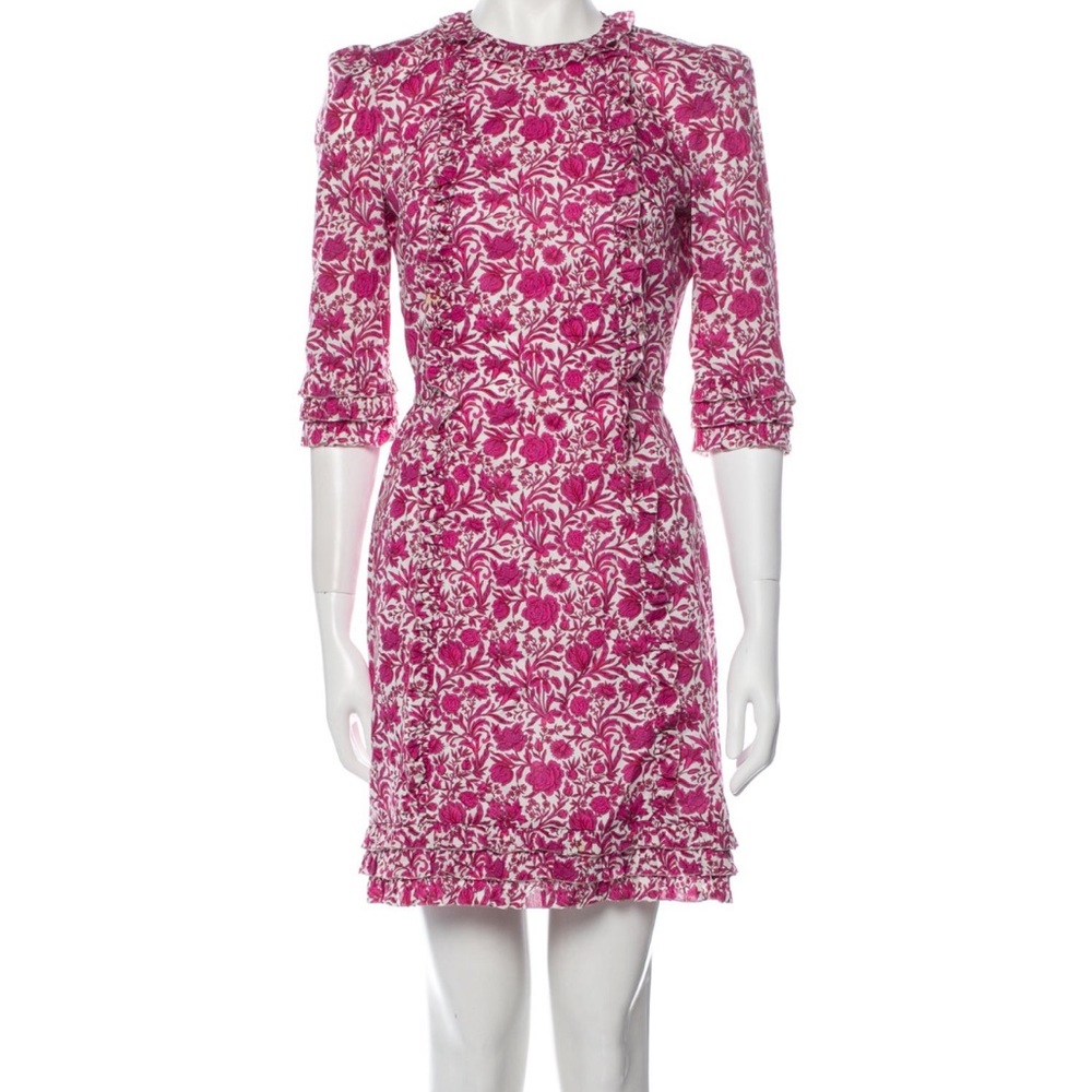 The Vampire’s Wife Floral Pink Dress